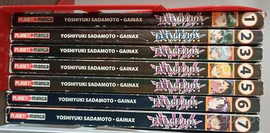 Set 7 fumetti Evangelion Collection -Manga