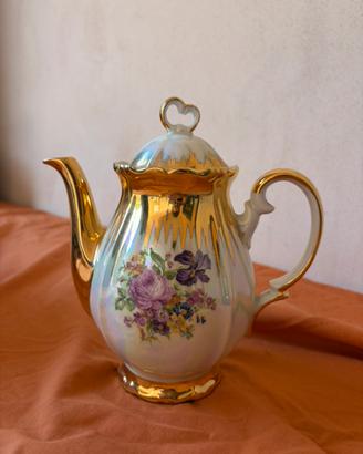 Caffettiera vintage porcellana pregiata anni 50/60