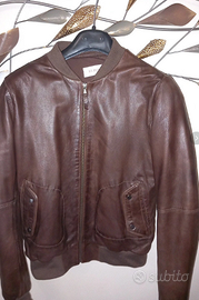 giacca pelle BOMBER