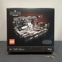 Lego 75329 Diorama volo trincea Morte Nera, nuovo