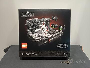 Lego 75329 Diorama volo trincea Morte Nera, nuovo