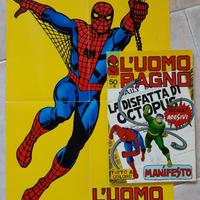 L'UOMO RAGNO 50 CORNO CON MANIFESTO