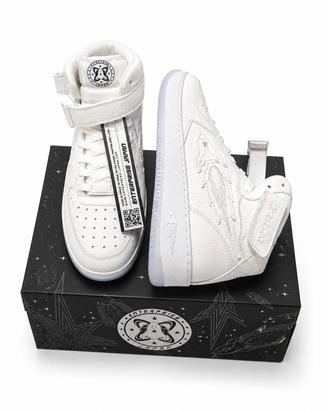 Scarpe Enterprise Japan Rocket Mid/High Triple Whi