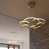 Coppia di lampadari a led