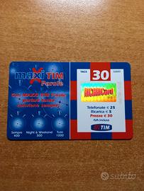 Schede telefoniche rare