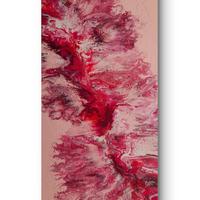 Quadro astratto 30x60cm Fluid Art n. 14