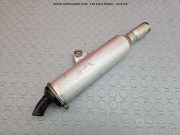 SILENZIATORE TERMINALE YAMAHA YZ 125 1989 1992 YZ1