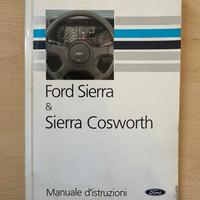LIBRETTO USO E MANUTENZIONE FORD SIERRA COSWORTH
