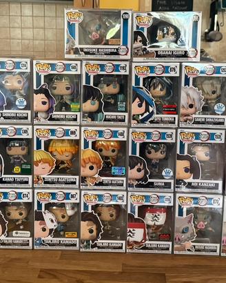 Funko Pop Demon Slayer Lotto 40 + Pezzi Exclusive