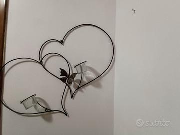 Decorazione da parete in ferro