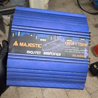 Amplificatore Majestic PB 59SWBL 130+130 Watt