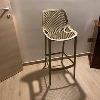 Coppia di sgabelli alti da cucina o bar