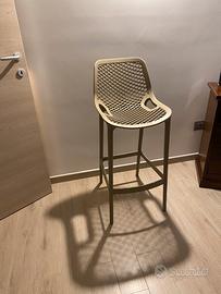 Coppia di sgabelli alti da cucina o bar