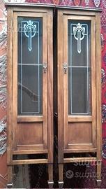 Coppia vetrine liberty