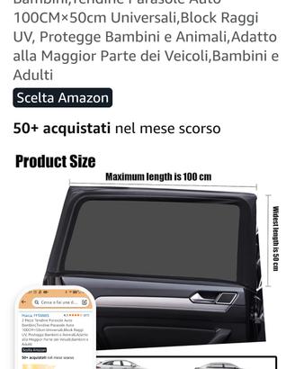 tendine parasole x auto 