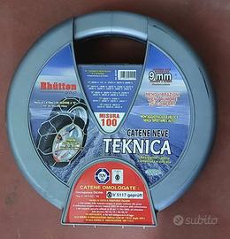 Catene Da Neve Rhutten Teknica 9mm GR100  