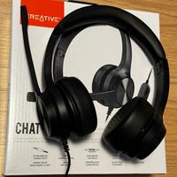 Cuffie on-ear cavo da 3,5mm con microfono Creative