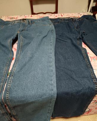 Jean nuovi solo bagnati 