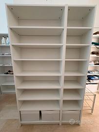 Ikea libreria Billy (80x28x202) + (40x28x202)