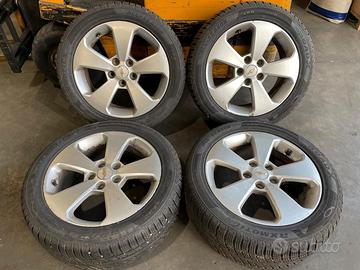 Ruote complete Chevrolet Cruze 225/50 17 4 Stagion