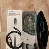 BOYA Microfono XLR super cardioide | COME NUOVO