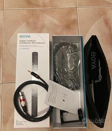 BOYA Microfono XLR super cardioide | COME NUOVO