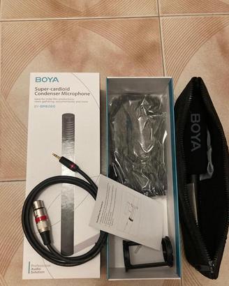 BOYA Microfono XLR super cardioide | COME NUOVO