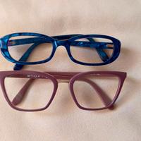 Lotto 2 montature donna Vogue e Jacobs