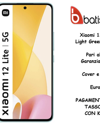 Xiaomi 12 Lite 5G Light Green 8/128 Gb