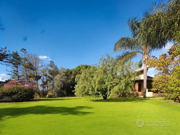 Villetta indipendente con giardino e prato inglese