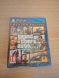 Gta5 premium edition ps4 nuovo sigillato 