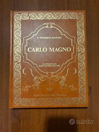 Libro “Carlo Magno” illustrato (da collezione)