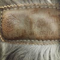 Montone vintage vera pelle shearling 140 euro