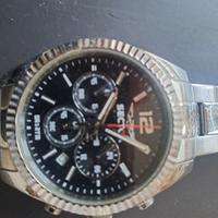 Orologio cronografo in acciaio