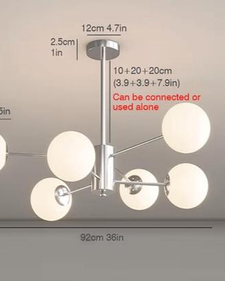 Lampadario a sospensione 