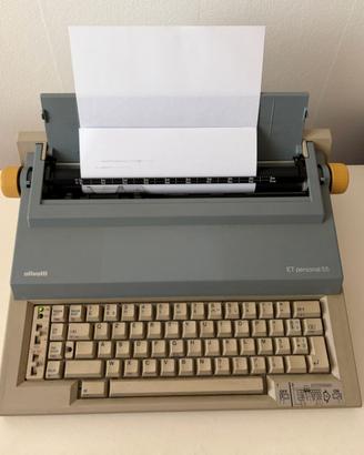 Macchina da scrivere Olivetti ET Personal 55