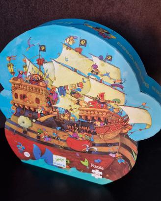 Puzzle pirata Barbarossa Djeco