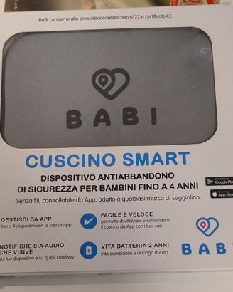 BABI Sit Cuscino Antiabbandono Smart per Seggiolin