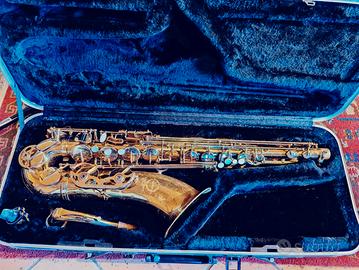 Sax tenore revisionato + accessori