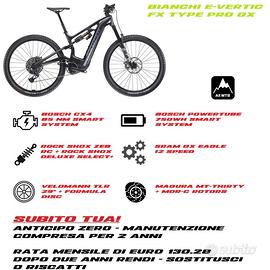 BIANCHI E-VERTIC FX TYPE PRO BOSCH 750WH NOLEGGIO