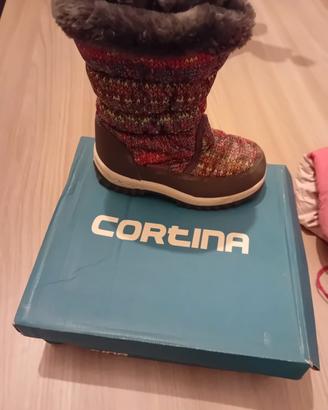 tuta Neve ❄️  Bimba ; Scarpe CORTINA ; guanti Neve