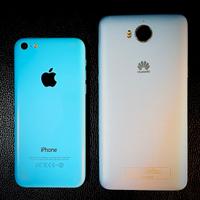 Iphone 5c  +  Huawei Mya - L11