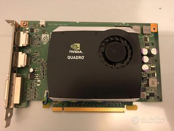 nVIDIA Quadro FX 580 512 MB DDR3 PCI-E scheda graf