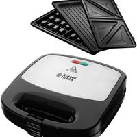 Macchina per toast panini con griglie intercambiab