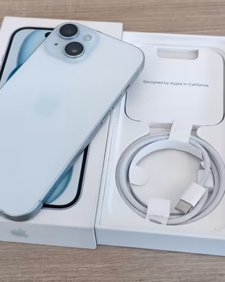 IPHONE 15 128GB USATO PERFETTO STATO BATT. 90%