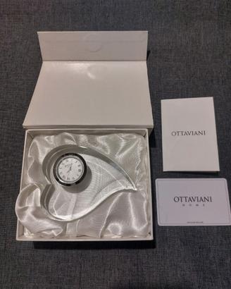 Orologio da Tavolo in Cristallo Ottaviani - Cuore
