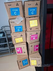 10 Toner nuovi per stampante Ricoh 
