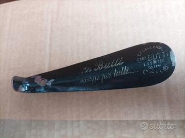 calza scarpe vintage in metallo smaltato