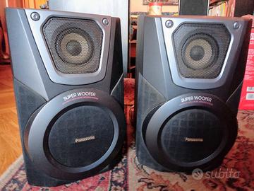 CASSE STEREO PANASONIC SUPER WUFER 100 WAT
