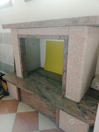 Caminetto in granito